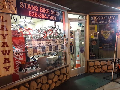 Stan's Bike Shop storefront in Azusa, California